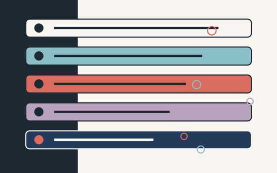 Illustrazione editoriale astratta per Taglio medio: una checklist che apre domande